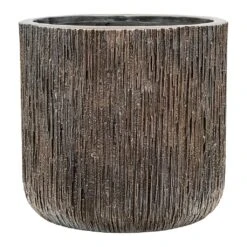 Luxe Lite Waterfall Cylinder Planter - Bronze 31 Luxe Lite Waterfall Cylinder Planter - Bronze -Hortology Plants Shop Luxe Lite Waterfall Cylinder Planter Bronze Large