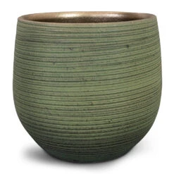 Lydia Plant Pot - Shiny Green 32 Lydia Plant Pot - Shiny Green -Hortology Plants Shop Lydia Plant Pot Shiny Green 22x20cm
