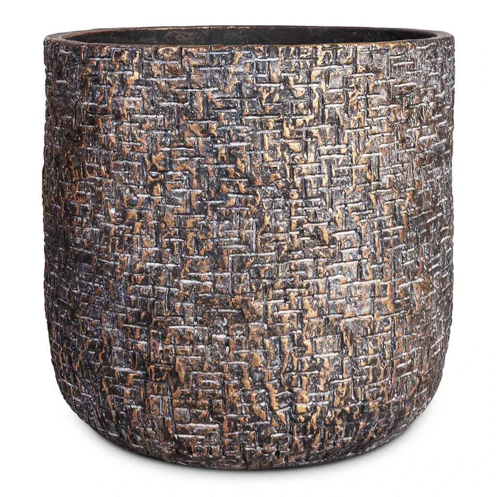 Maxim Plant Pot - Shiny Earth 8 Maxim Plant Pot - Shiny Earth - Image 6