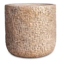 Maxim Plant Pot - Shiny Sand 17 Maxim Plant Pot - Shiny Sand -Hortology Plants Shop Maxim Plant Pot Shiny Sand 24x22cm