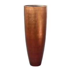 Metallic Partner Planter - Matt Copper