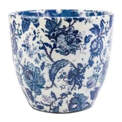 Monza Plant Pot - Vintage Blue 19 Monza Plant Pot - Vintage Blue -Hortology Plants Shop Monza Plant Pot Vintage Blue 13x12cm