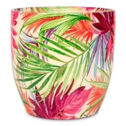 Monza Plant Pot - Tropical Fuchsia 11 Monza Plant Pot - Tropical Fuchsia -Hortology Plants Shop Monza Pot Tropical Fuchsia 17x17cm