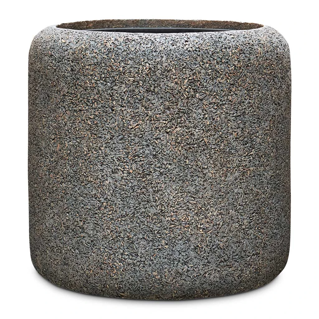 Naturescast Cylinder Planter - Grey 3 Naturescast Cylinder Planter - Grey