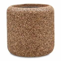 Naturescast Cylinder Planter - Natural -Hortology Plants Shop Naturescast Cylinder Planter Natural 33x34cm