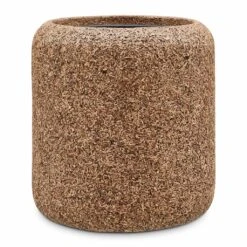 Naturescast Cylinder Planter - Natural -Hortology Plants Shop Naturescast Cylinder Planter Natural 38x40cm