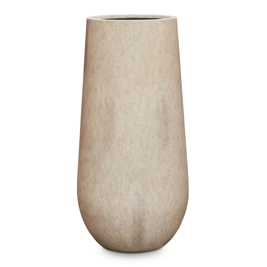 Nax Mineral Tall Planter - Travertine 5 Nax Mineral Tall Planter - Travertine - Image 3
