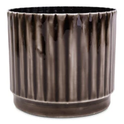 Nella Plant Pot - Coffee 15 Nella Plant Pot - Coffee -Hortology Plants Shop Nella Plant Pot Coffee 14x12cm