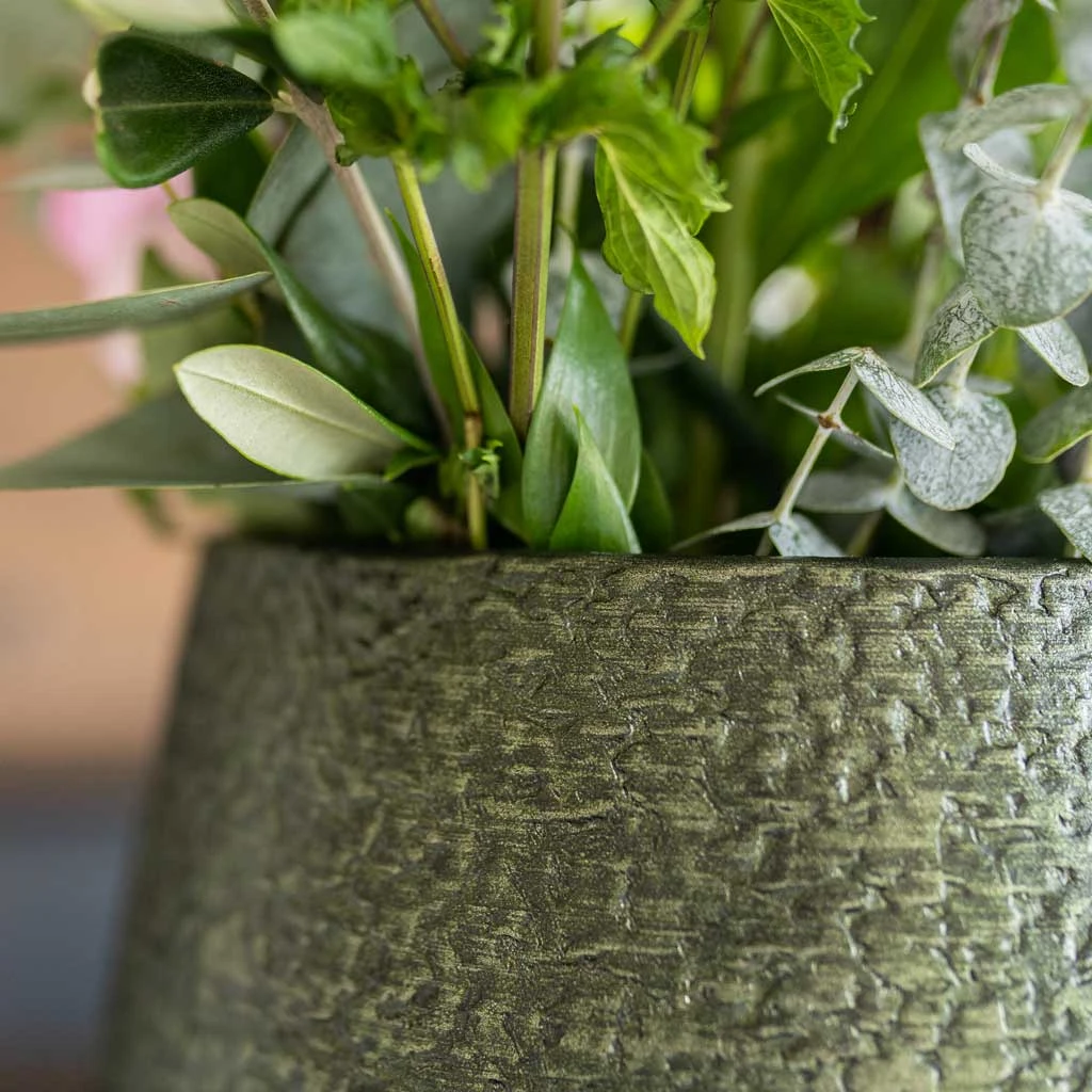 Noor Plant Pot - Velvet Green 21 Noor Plant Pot - Velvet Green - Image 19