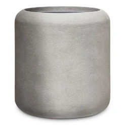 Nucast Cylinder Planter - Elephant Grey