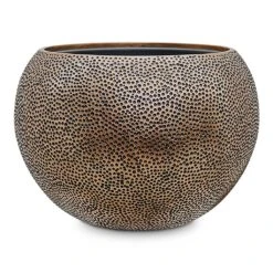 Opus Hit Globe Planter - Gold