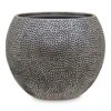Opus Hit Globe Planter - Silver -Hortology Plants Shop Opus Hit Globe Planter Silver 40x32cm