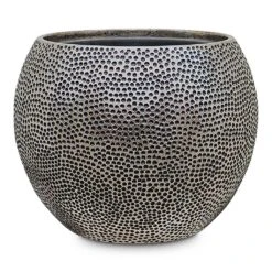 Opus Hit Globe Planter - Silver