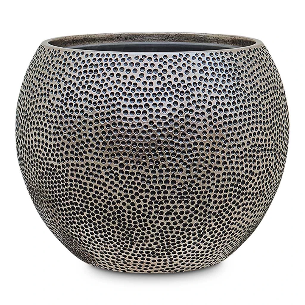 Opus Hit Globe Planter - Silver 3 Opus Hit Globe Planter - Silver