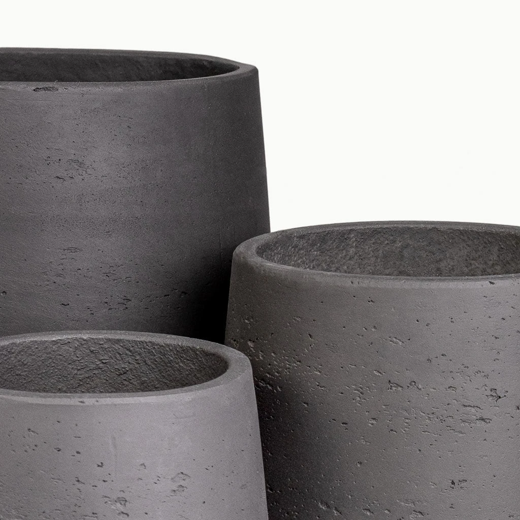 Patt Plant Pot - Black Washed 8 Patt Plant Pot - Black Washed - Image 6