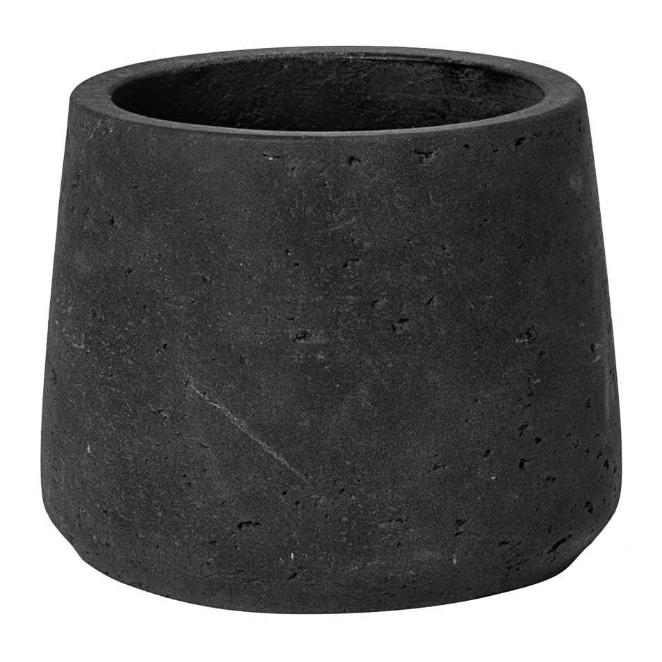 Patt Plant Pot - Black Washed 14 Patt Plant Pot - Black Washed - Image 12