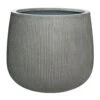 Pax Ridged Planter - Dark Grey
