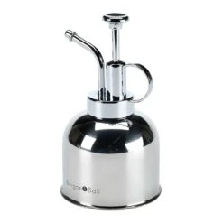 Indoor Plant Mister - Stainless Steel -Hortology Plants Shop Plant Mister Steel Sprayer Angle