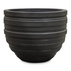 Polystone Coated Junar Planter - Smoke 7 Polystone Coated Junar Planter - Smoke -Hortology Plants Shop Polystone Coated Junar Planter Smoke 55x44cm