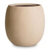 Polystone Coated Plain Balloon Planter - Natural 2 Polystone Coated Plain Balloon Planter - Natural -Hortology Plants Shop Polystone Coated Plain Balloon Planter Natural 42x42cm