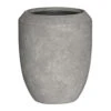 Polystone Coated Plain Coppa Planter - Raw Grey 2 Polystone Coated Plain Coppa Planter - Raw Grey -Hortology Plants Shop Polystone Coated Plain Coppa Planter Raw Grey