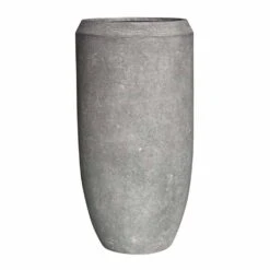 Polystone Coated Plain Coppa Planter - Raw Grey -Hortology Plants Shop Polystone Coated Plain Coppa Planter Raw Grey 51x100cm