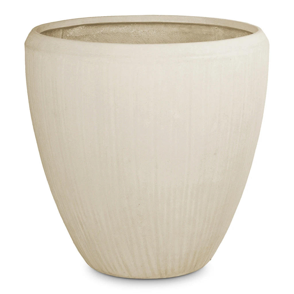 Polystone Plain Couple Planter - Natural 5 Polystone Plain Couple Planter - Natural - Image 3