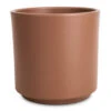 Prague Plant Pot - Mocha -Hortology Plants Shop Prague Plant Pot Mocha 13x13cm