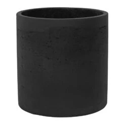 Puk Plant Pot - Black Washed 16 Puk Plant Pot - Black Washed -Hortology Plants Shop Puk Plant Pot Black Washed 25x25cm
