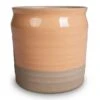 Puro Ripple Plant Pot - Peach 1 Puro Ripple Plant Pot - Peach -Hortology Plants Shop Puro Ripple Plant Pot Peach 21x19cm 2