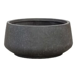 Raindrop Bowl Planter - Anthracite -Hortology Plants Shop Raindrop Bowl Planter Anthracite 55cm
