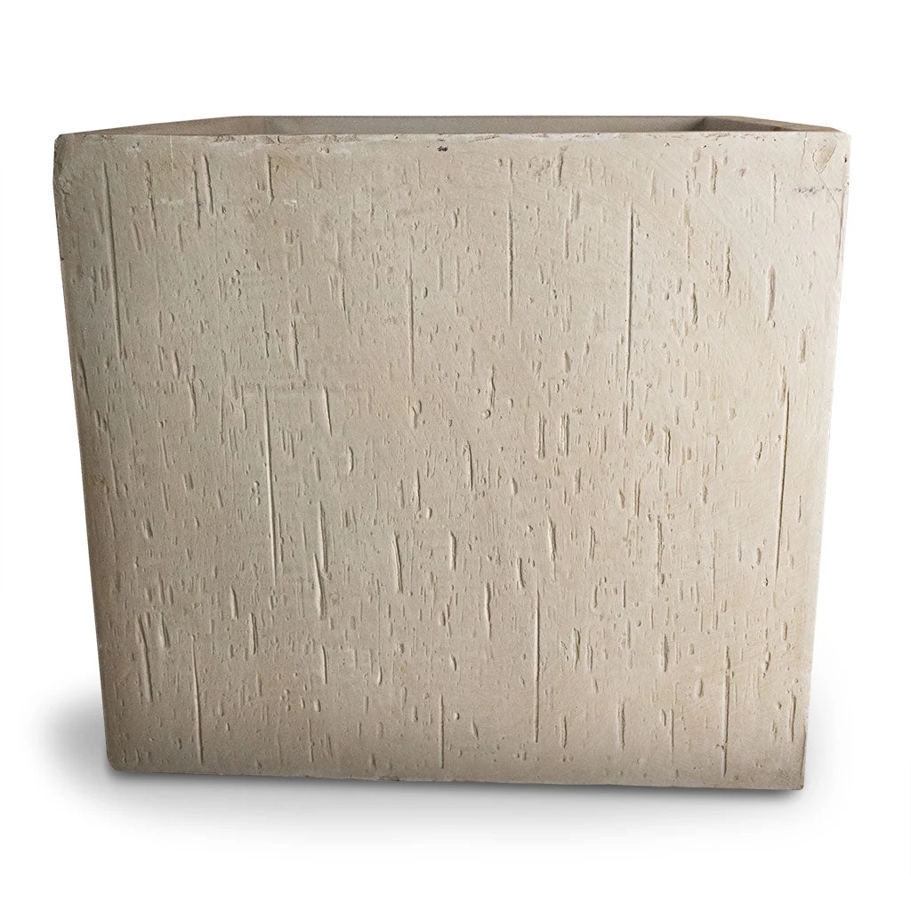 Raindrop Cube Planter - Stone 8 Raindrop Cube Planter - Stone - Image 6