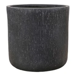 Raindrop Round Planter - Anthracite -Hortology Plants Shop Raindrop Round Planter Anthracite 42x41cm
