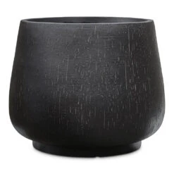Raindrop Rounded Darcy Planter - Anthracite