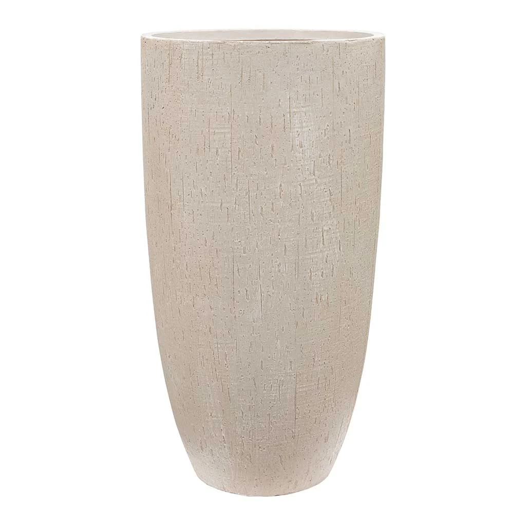 Raindrop Tall Partner Planter - Stone 5 Raindrop Tall Partner Planter - Stone - Image 3