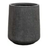 Raindrop Tube High Round Planter - Anthracite 1 Raindrop Tube High Round Planter - Anthracite -Hortology Plants Shop Raindrop Tube High Round Planter Anthracite 37x42cm