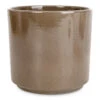 Remmi Glaze Plant Pot - Mocha 2 Remmi Glaze Plant Pot - Mocha -Hortology Plants Shop Remmi Glaze Plant Pot Mocha 14x14cm