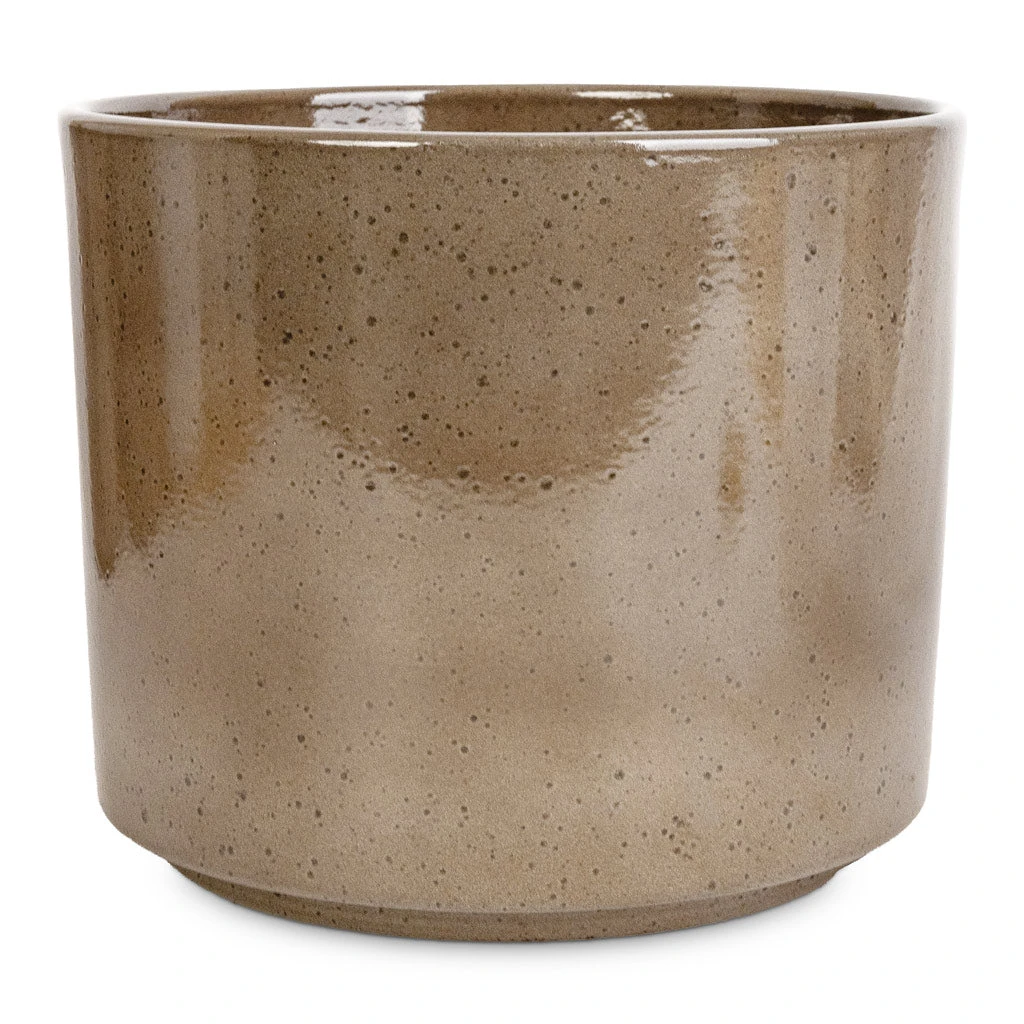 Remmi Glaze Plant Pot - Mocha 11 Remmi Glaze Plant Pot - Mocha - Image 9