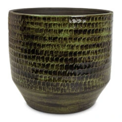 Sanna Plant Pot - Moss Green -Hortology Plants Shop Sanna Plant Pot Moss Green 31x26cm