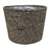 Selin Plant Basket - Black Weave