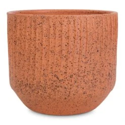 Solento Plant Pot - Terracotta Speckle 12 Solento Plant Pot - Terracotta Speckle -Hortology Plants Shop Solento Plant Pot Terracotta Speckle 16x14cm