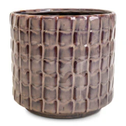 Stian Plant Pot - Lavender Candy -Hortology Plants Shop Stian Plant Pot Deep Lavender 16x15cm