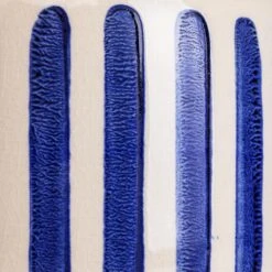 Stripe Plant Pot - Blue 17 Stripe Plant Pot - Blue -Hortology Plants Shop Stripe Pot Blue SWATCH