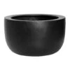 Sunny Natural Bowl Planter - Black 1 Sunny Natural Bowl Planter - Black -Hortology Plants Shop Sunny Natural Planter Black 45x27cm