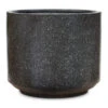 Terrazzo Cylinder Planter - Black 1 Terrazzo Cylinder Planter - Black -Hortology Plants Shop Terrazzo Cylinder Planter Black 52x44cm