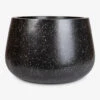 Terrazzo Darcy Planter - Black -Hortology Plants Shop Terrazzo Darcy Planter Black 37x32cm 2