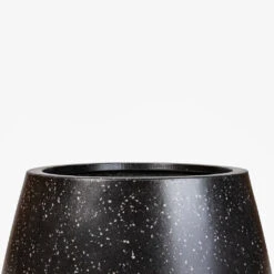 Terrazzo Darcy Planter - Black 18 Terrazzo Darcy Planter - Black -Hortology Plants Shop Terrazzo Darcy Planter Black SWATCH 3