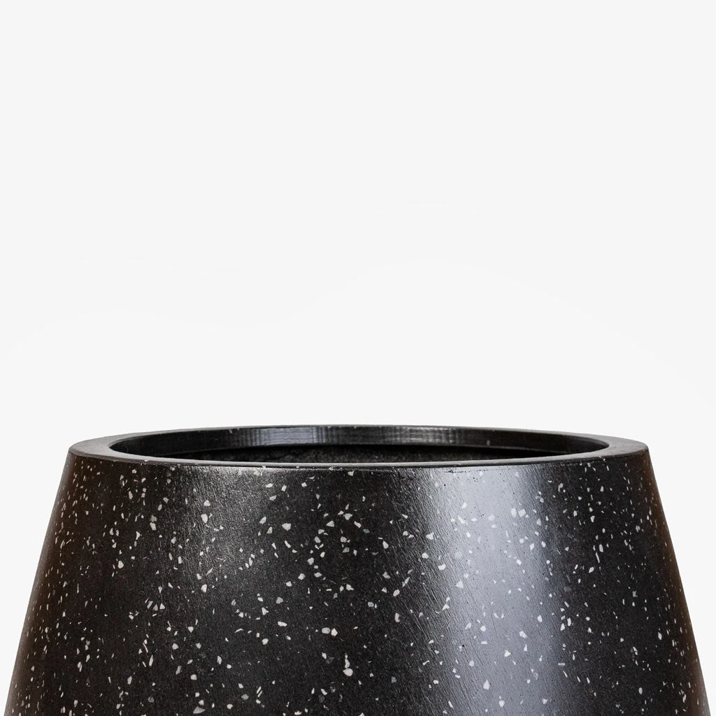 Terrazzo Darcy Planter - Black 7 Terrazzo Darcy Planter - Black - Image 5