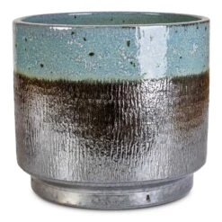 Vita Plant Pot - Lead Drip